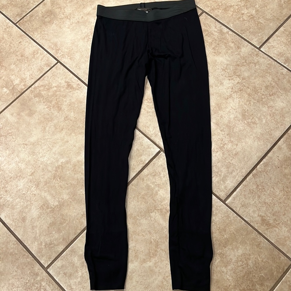 BCBGMaxAzria black leggings size M